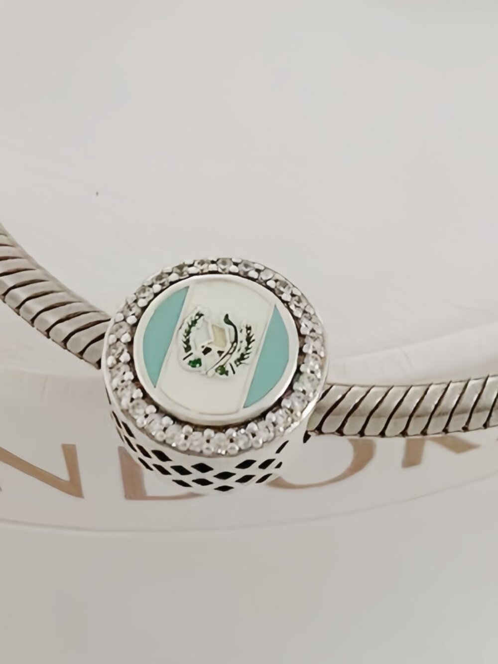 Pandora Guatemala Flag Exclusive Charm Pendant
